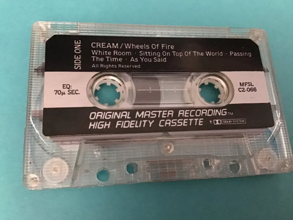 MFSL CREAM Mobile Fidelity Cassette WHEELS OF FIRE Original Master Recording - Image 4 of 4