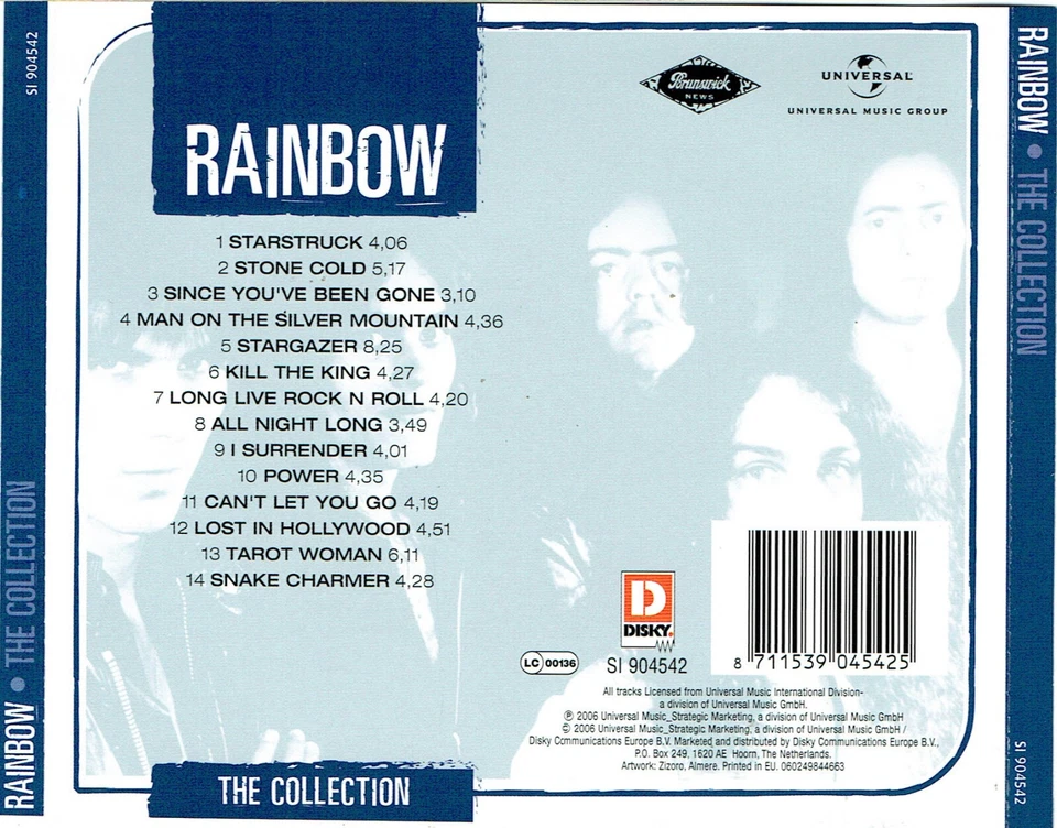 (CD) Rainbow - The Collection - Since You Been Gone, Long Live Rock ’N’ Roll - Bild 2 von 2