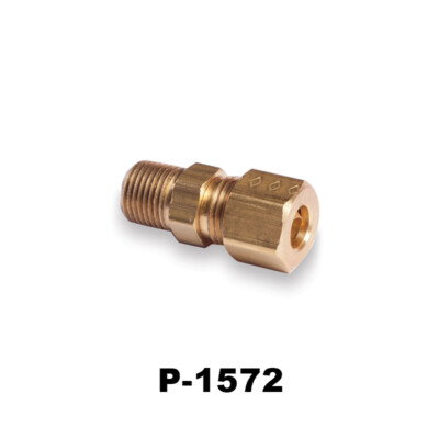 Parts Warehouse Tube To Pipe Male Compression Connector (Multi Pack) (Dental)