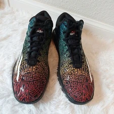 Adidas Crazylight Boost Multicolor rRainbow Mid Top Sneakers Size 14