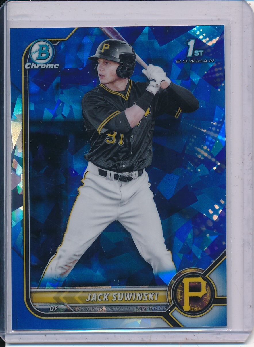 JACK SUWINSKI 2022 BOWMAN CHROME SAPPHIRE EDITION #BCP-84 1ST BOWMAN