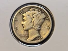 1930 S United States Mercury Dime 10 Cent