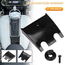 Black Dash Panel Extension For Harley Road Tour Electra Glide FLHTCU EFI FLHTPI