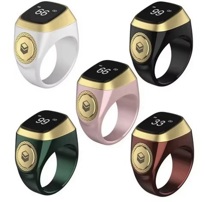 Zikr Qibla Smart Tasbih Zähler Gebetserinnerung Muslime Zikr Ring Bluetooth APP