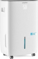 Waykar 150 Pints 7,000 Sq. Ft Energy Star Dehumidifier with Drain Hose for Co...
