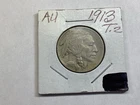 1913 Buffalo Nickel Type 2 in AU Condition 5 Cent US Nickel 111225 55tk