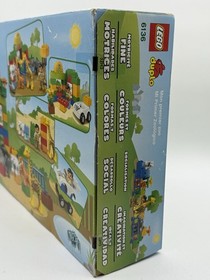 Lego 6136 Duplo My First Zoo NEW In BOX Animals Car Elephant BOX DAMAGED