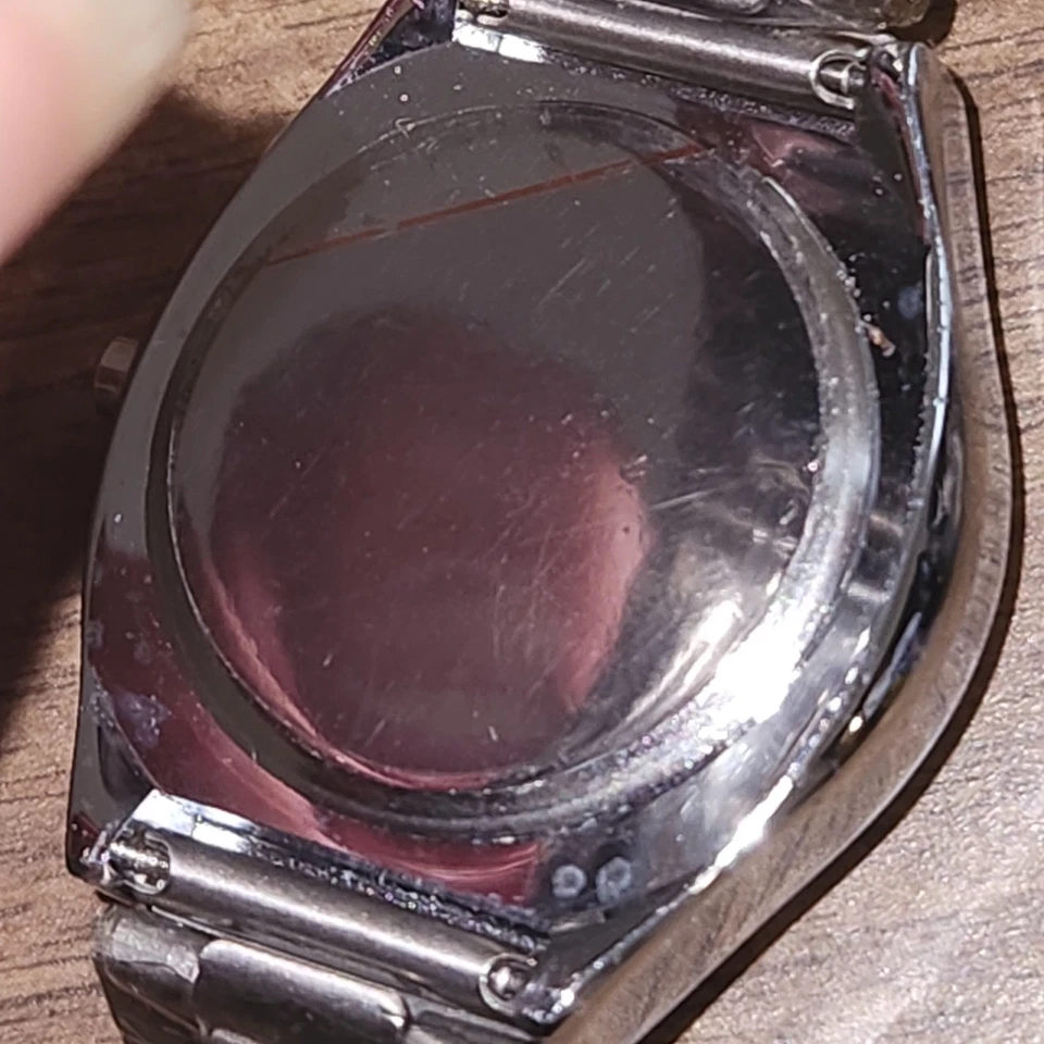 Men's Nhl Pittsburgh Penguins Watch NOS Battery Dead *Still Covered W Plastic - Image 4 of 4