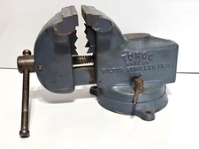 Vintage Torco 40 Vise 4" Swivel Base Made By Wilton Schiller Pk ILL USA