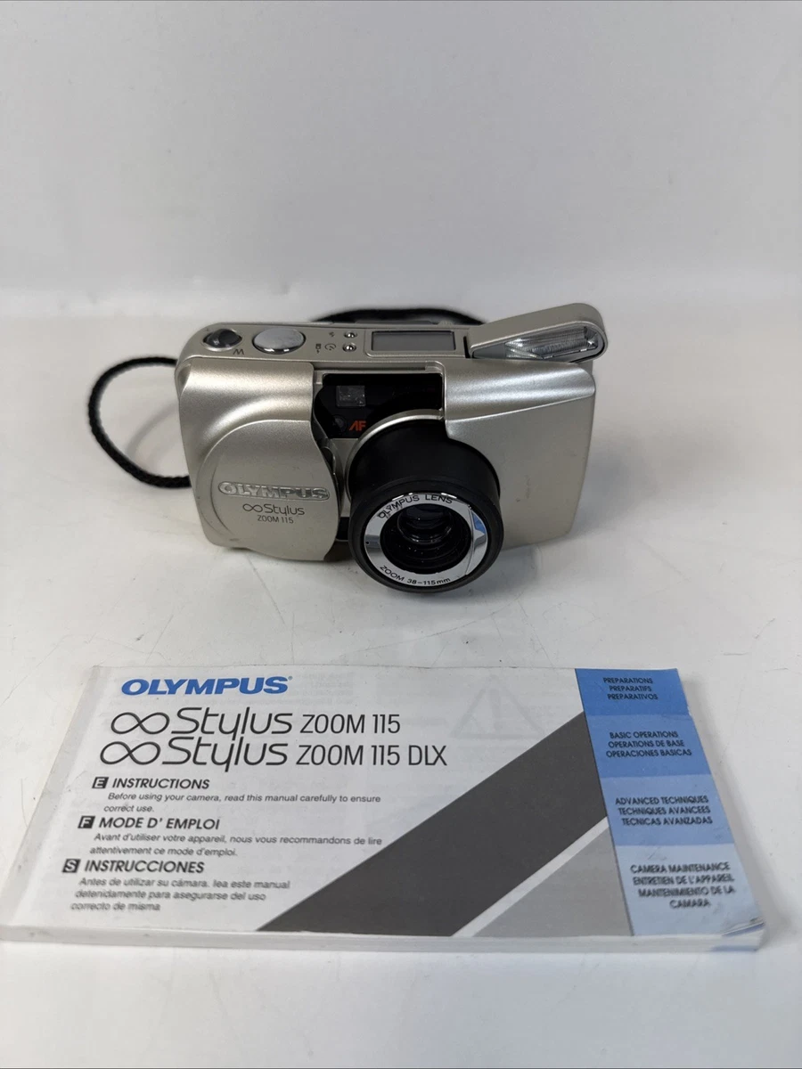 Autoboy S SII AF600 ∞Stylus ZOOM 115 A4 Olympus Stylus ZOOM 115 Auto Film Cameras for sale | eBay