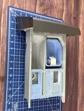 LG OEM WM 2701HV Drawer Panel Assembly DK Silver/gray