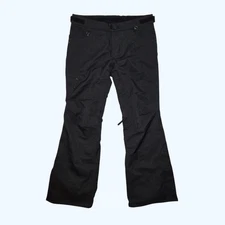 686 Snowboard Pants Womens Medium Black Snow Ski Shell Pockets Waterproof Winter