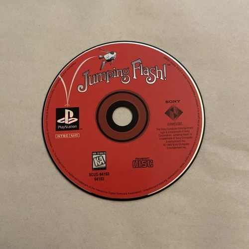 Jumping Flash PS1 Disc Only