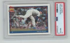 1991 TOPPS NOLAN RYAN PSA 8 NEW YORK METS #1