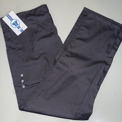 WHITE SWAN BRANDS Drawstring Scrub Pants F3 Unisex Charcoal XS/S 14020-1004 C48