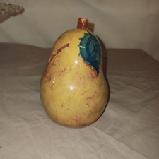 ANCIENNE TIRELIRE À CASSER EN FORME DE POIRE