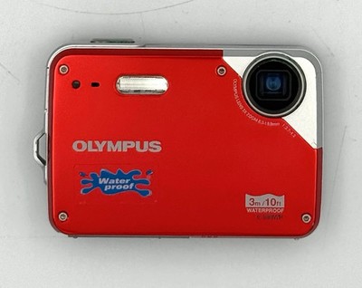 Olympus X-560WP X-Series 10MP  Digital Camera Waterproof Red
