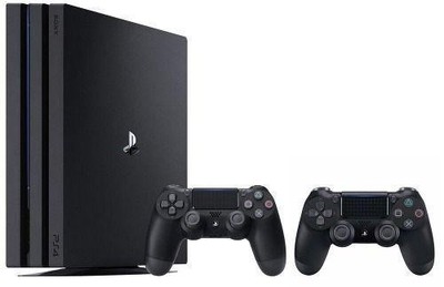 Sony PlayStation 4 Pro 2TB Limited edition Console with 2 DualShock4 Controllers