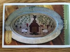 Oval Primitive Wool Barn Complete Kit, by Sew Cherished, New Craft