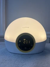 Lumie Bodyclock Rise 100 Wake Up Sleep Light Alarm Clock Sunrise Sunset Lamp