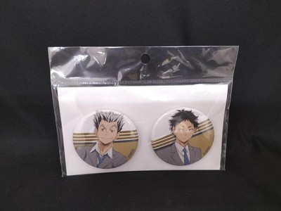 Movic C Bokuto & Akaashi can badge 2 piece set From Japan