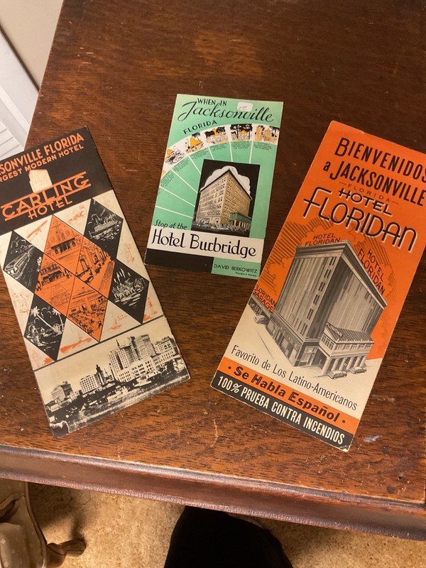 Old Jacksonville FL Hotels brochures