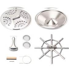 9Pcs Dobro Guitar Spider Bridge Soundhole Scr...