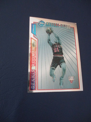 1996-97 Topps - Mystery Finest Dennis Rodman #M7 Bordered 