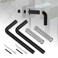 XaXmTee 819T Trailer Gate Spring Latch Kit with Extra Pins 2 Pack 2 PCS-