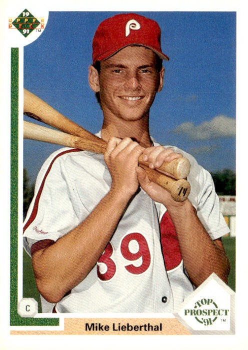 1991 Upper Deck #67 Mike Lieberthal