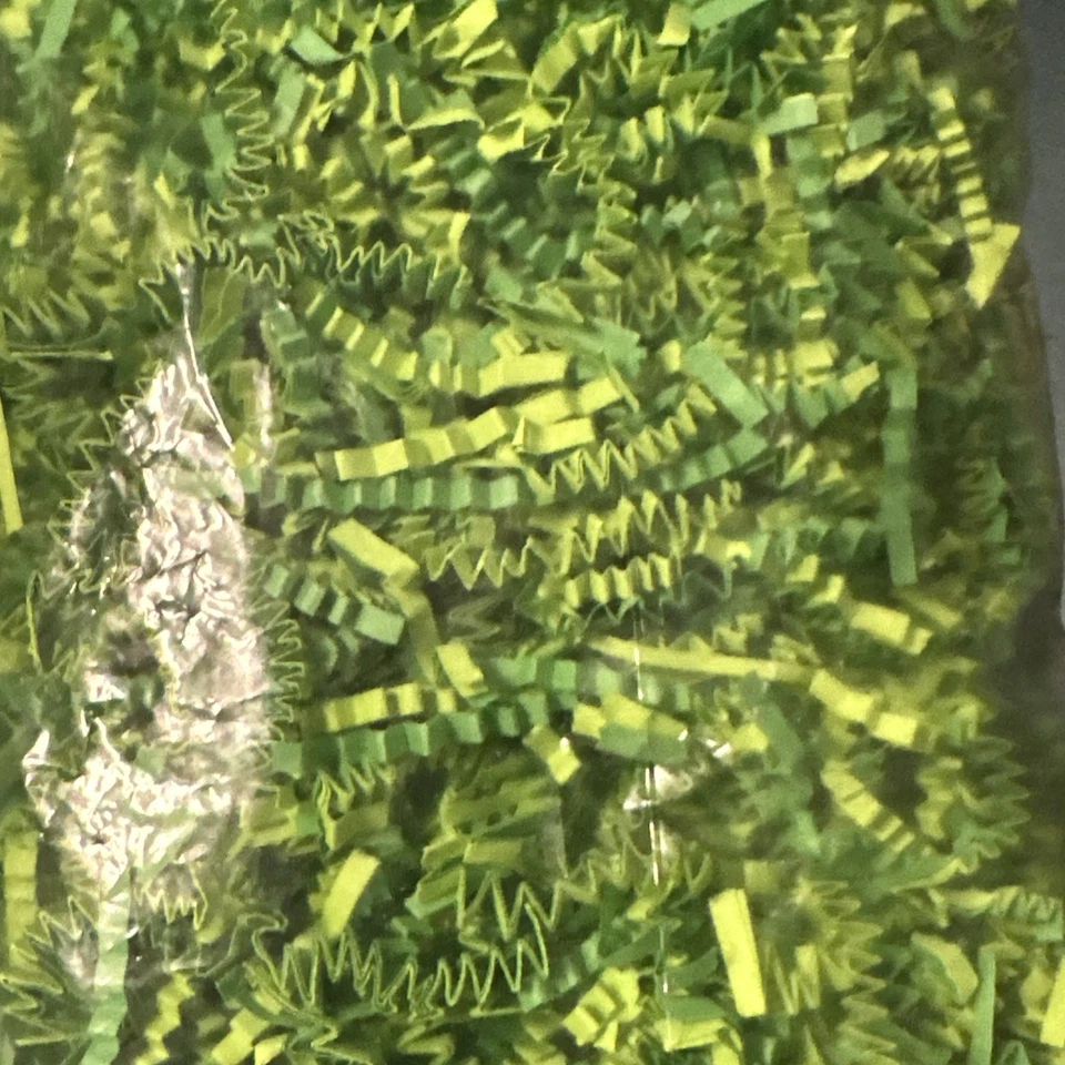 Made In USA Easter 3 lbs  Paper Easter Grass (Lime Green) Way to Celebrate - Image 4 of 4