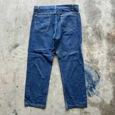 Vintage Levi's 505 Orange Tab Denim Jeans Size 37x28