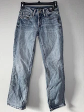 Silver Jeans Co. Britt Curvy Fit Low-Rise Capri Blue Size 24W x 23.5L NWOT