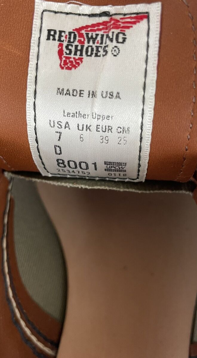 RED WING 8001 Work Oxford Round Toe Aurorasset Size 7 D | eBay RED WING 8001 Work Oxford Round Toe Aurorasset Size 7 D | eBay
