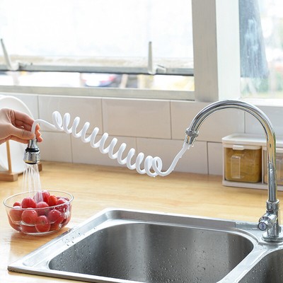 Kitchen Faucet Extension Long Hose Portable Flexible Foaming