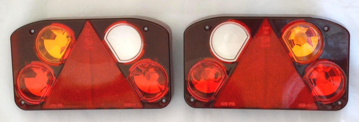 Paar Von 2 Led Rücklichtern Für Daf Iveco Scania Volvo Man