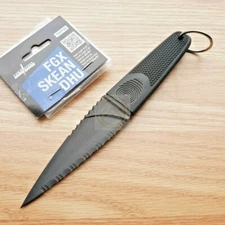 Cold Steel FGX Skean Training Fixed Knife 4" Black Grivory Blade Rubber Handle