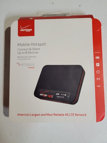Verizon Ellipsis Jetpack MHS800LPP WiFi MiFi 4G LTE Mobile Hotspot ...