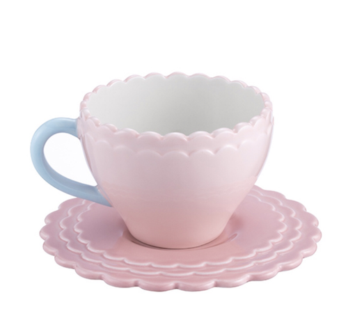 Starbuck Singapore 2019 Spring Sakura Chery Blossom Petal Mug & Saucer - Picture 3 of 3