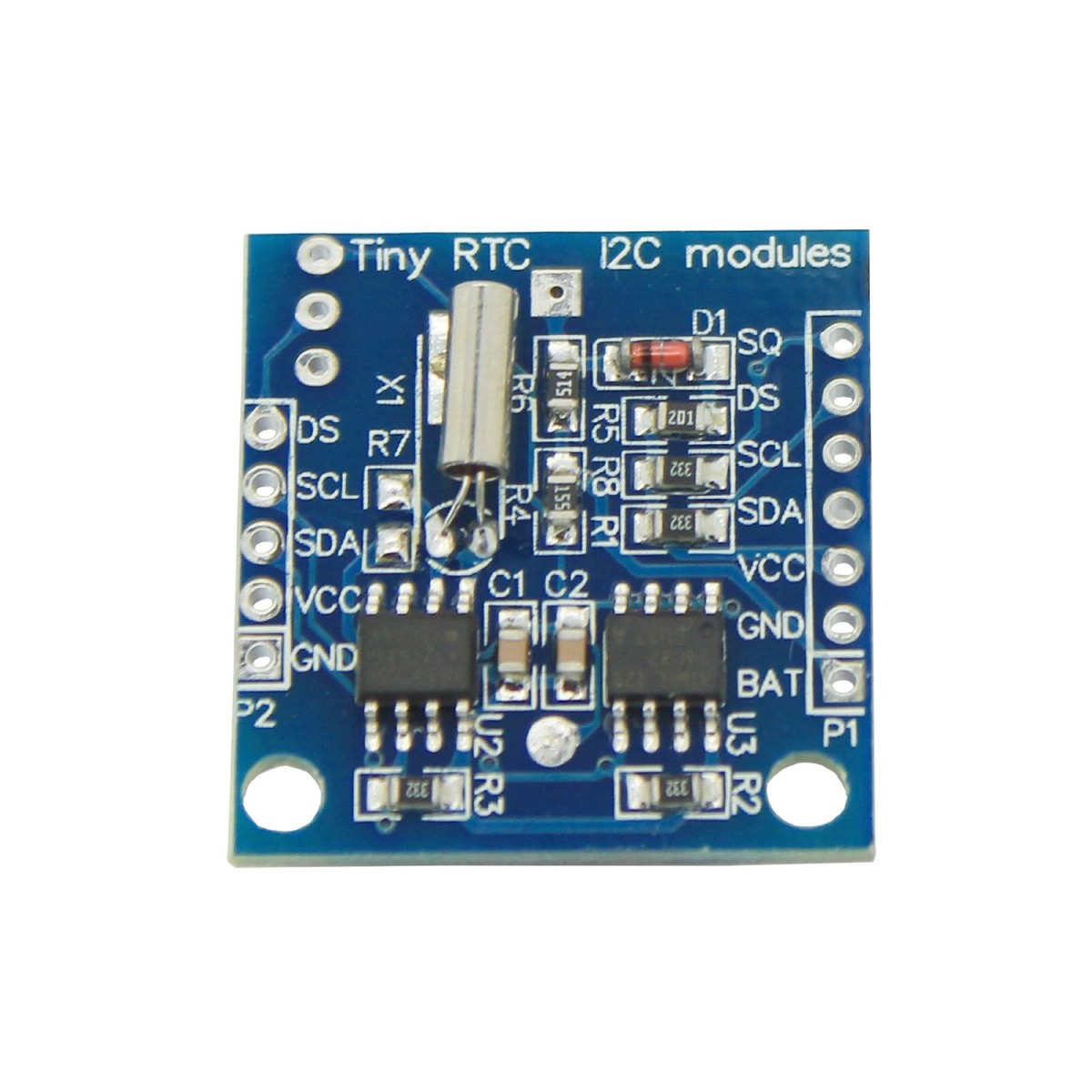 RELOJ TINY RTC ARDUINO DS1307 REAL TIME CLOCK AT24C32 PILA