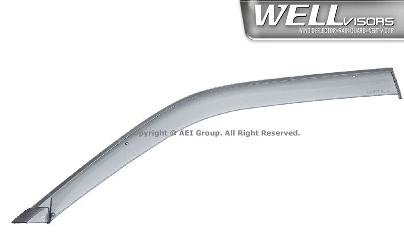 WELLvisors for Mitsubishi Montero Sport 00-04 Side Heavy Duty Window Deflectors - Image 2 of 4