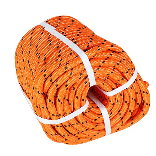 Cuerda de poliéster de doble trenza de 1/2"x150' arborista toro árbol aparejo utilidad de trabajo - Imagen 2 de 7