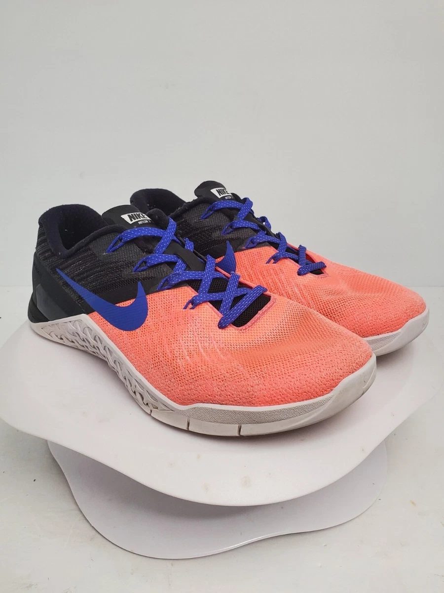 Nike Metcon 3 Training Cross Fit Shoes Womens Size 8 Lift Run Pink