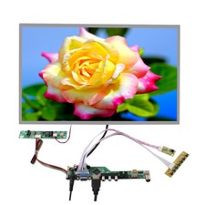 HD VGA AV USB LCD Controller Board With 19inch M190CGE 1440X900 LCD Screen