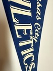 1950's Kansas City Athletics KC  Pennant Mlb Baseball 12x29.75 Inch — photo 9