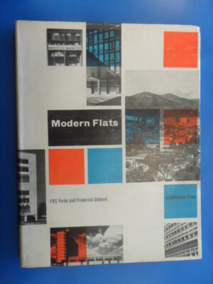 Moderne Wohnungen. Foto Großformat B1Nn. Englische Sprache 1958 Yorke - Gibbe