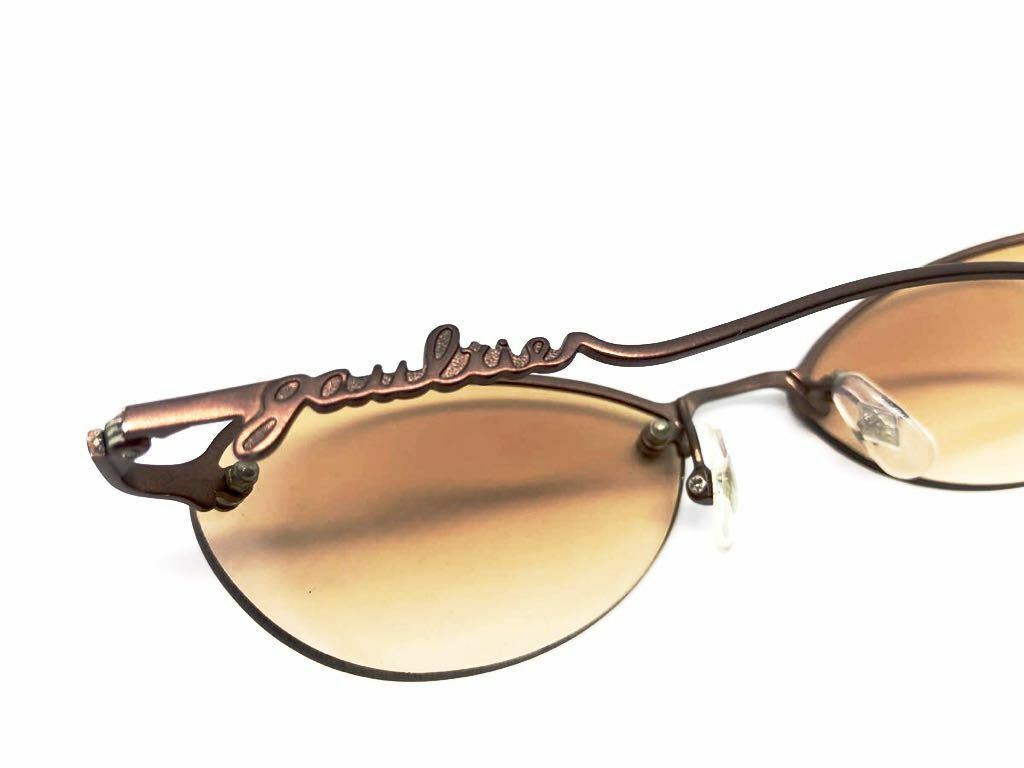 Jean Paul Gaultier JPG Vintage Sunglasses 56-0068 Brown Brown