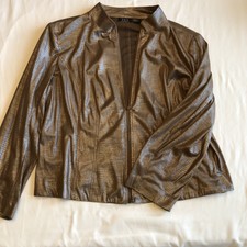Rot Women’s Brown Wind Breaker Size 1x