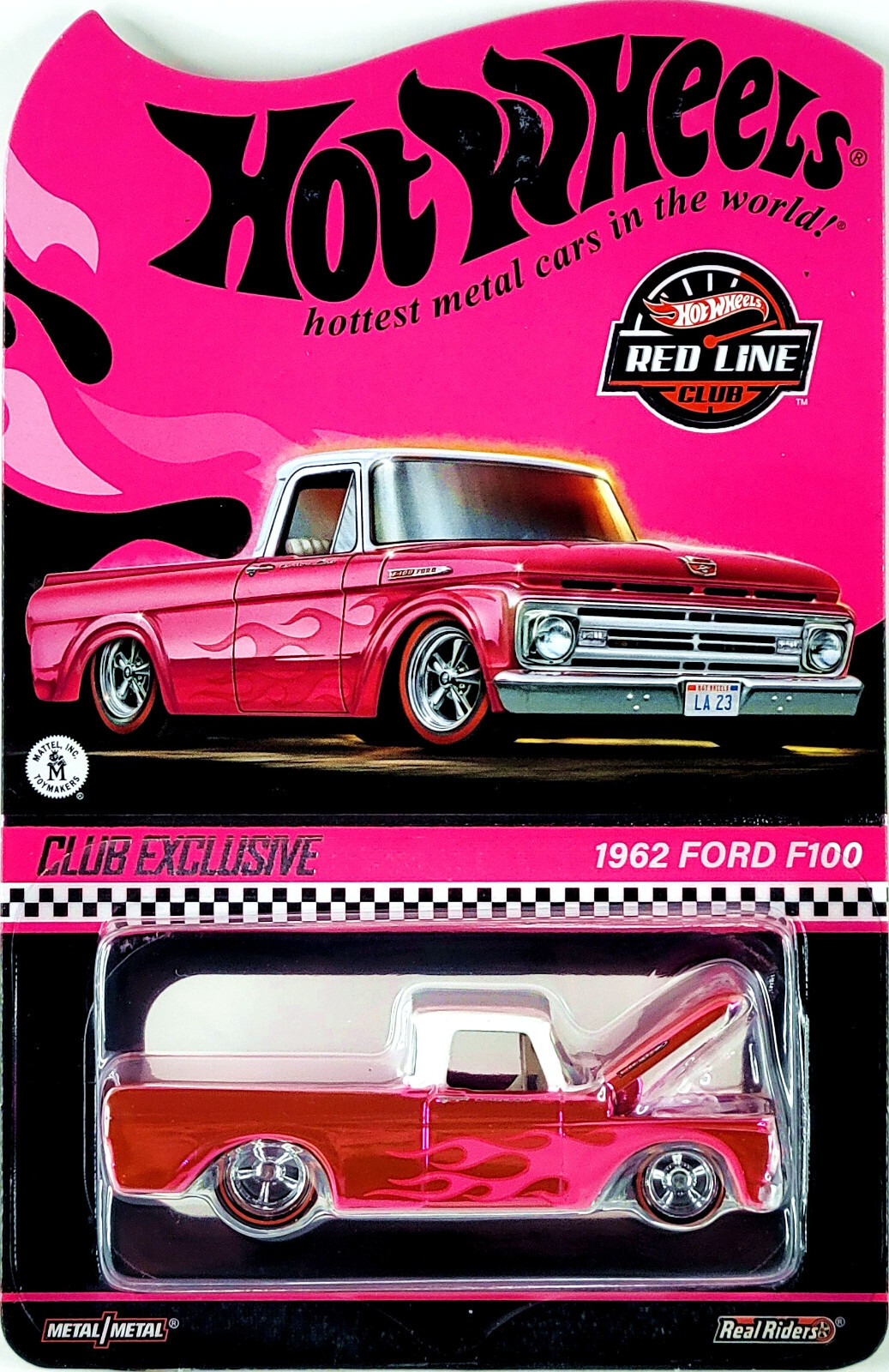 ホットウィール RLC レッドラインクラブ 限定 1962 FORD F100