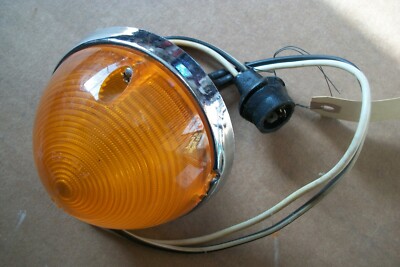 1955-57 Chevy GMC Truck Front Amber Turn Signal Parking Lamp Assembly – Classic Restoration Part